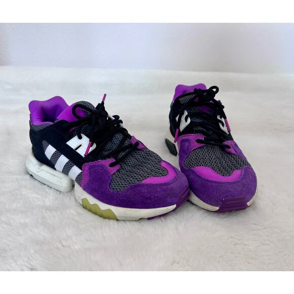 Adidas ZX Torsion “Time In” Sneakers Purple Black Grey (Size 6 Women / 5.5 Men) - Picture 1 of 9